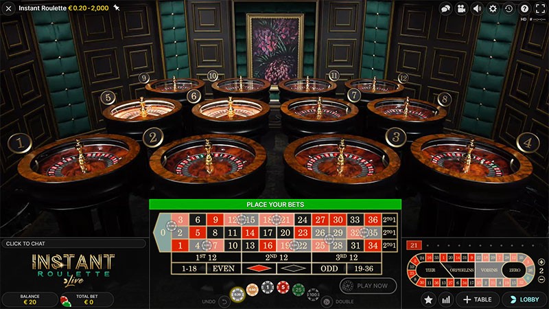 Instant Roulette Strategy