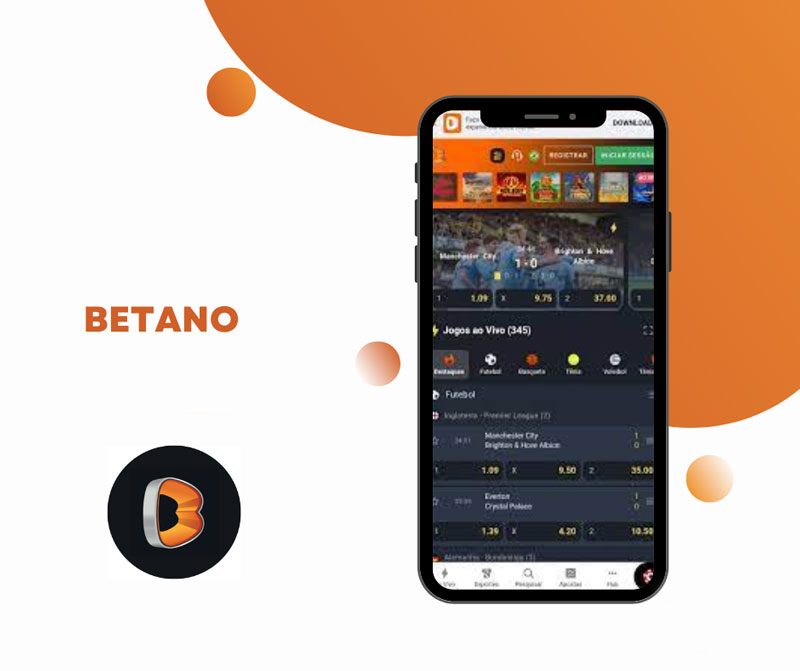 Aplikacja mobilna Betano